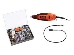 Micro Retífica Black&Decker RT18K 180W - 113 Acessórios com Maleta