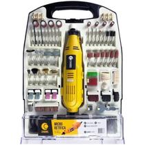 Micro Retífica Com 234 Acessórios E Maleta Charbs - 110V Micro Retífica Com 234 Acessórios E Maleta Charbs - 110V