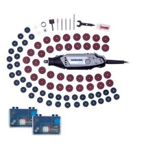 Micro Retífica Dremel 3000 N200 127V 120W Velocidade Variável Até 33000RPM Lixar Polir Gravar Cortar Acessórios De Precisão Residencial e Profissional Micro Retífica Dremel 3000 N200 127V 120W Velocidade Variável Até 33000RPM Lixar Polir Gravar Cortar Acessórios De Precisão Residencial e Profissional