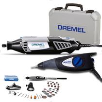 Micro Retífica Dremel 4000 Completa 36 pçs + Gravador 290 110V Dremel