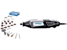 Micro Retífica Elétrica 4000 C/ 26 Acessórios 220v - Dremel