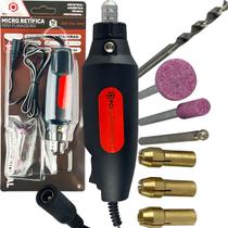 Micro Retífica Profissional 12v Mini Furadeira + Acessórios 0 Mw Micro Retífica Profissional 12v Mini Furadeira + Acessórios 0 Mw