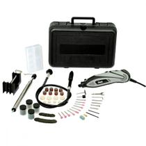 Micro Retífica Razi Com Acessórios 130W 220V Cinza Micro Retífica Razi Com Acessórios 130W 220V Cinza