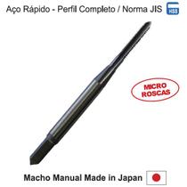 Micro Roscas - Made In Japan - Aço Rápido Hss M 1,8 X 0,35 - Perfil Completo - Norma JIS - OSG