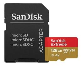 Micro Sd 128Gb Sandisk Extreme 160Mb/S C10 4K