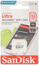 Micro sd 32gb sandisk ultra 100mb/s c10