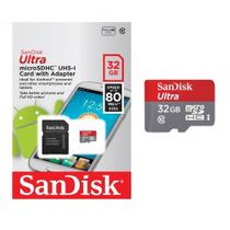 Micro SDHC 32GB Sandisk Mobile Ultra 80MB/s