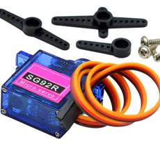 Micro Servo Motor Sg92r 9g Tower Pro 180 Aeromodelismo + Acessórios Micro Servo Motor Sg92r 9g Tower Pro 180 Aeromodelismo + Acessórios