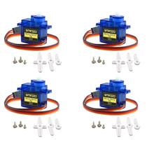 Micro servo motor Smraza SG90 9G com engrenagem metálica para robô RC