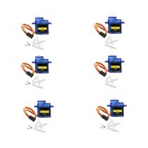 Micro Servo Motores Para Modelos De Helicópteros De Avião De Braço Robô Rc 2-10 Pcs Sg90 9g 180