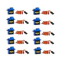 Micro Servo SG90 9G 6/10PCS Para Robótica, Avião RC, Helicóptero, Mini Carro Compatível Com R3