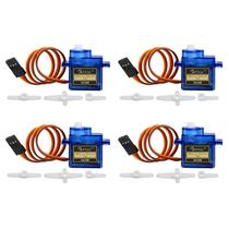 Micro Servos Beffkkip SG90 9g 4 unidades para helicóptero robô RC
