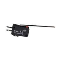 Micro Switch Chave Fim De Curso Alavanca Haste - Preto