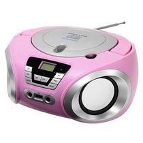 Micro System Mega Star MP1842BT USB Bivolt - Rosa/Cinza Micro System Mega Star MP1842BT USB Bivolt - Rosa/Cinza