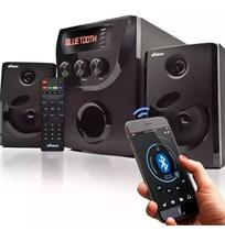 Micro System Rádio Caixa Som 2.1 Bluetooth 1000w Mp3 Fm Pc Bivolt Som Alto E Potente