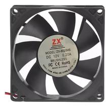 Micro Ventilador Cooler Calor Ventoinha 80x80x20mm 12v Para Arduino