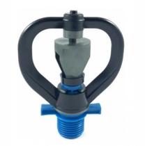 Microaspersor para irrigacao Aquafly Bocal Azul 500 L/h Diametro 12 m duplo giro Microaspersor para irrigacao Aquafly Bocal Azul 500 L/h Diametro 12 m duplo giro