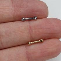 MICROBELL RETO AÇO CIRÚRGICO MINI BOLINHAS - 1,2mm