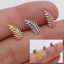 Microbell reto em ouro 18k - folha - vendido em unidades Microbell reto em ouro 18k - folha - vendido em unidades