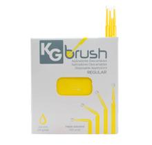 Microbrush Alongam Cílios Rosa, Azul, Amarelo Ou Verde 100u - KG