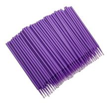 Microbrush Cotonete Alongamento Fio A Fio Dentista Kit 100 Microbrush Cotonete Alongamento Fio A Fio Dentista Kit 100