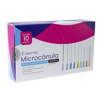Microcanula Flexível 22GX50MM Caixa Com 10 Unidades - Dermia Beauty