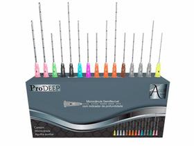 Microcanula metalica p/procedimentos de preenchimento 22g-50mm prodeep alur