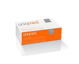 Microcânula Para Preenchimento 27Gx40mm Uniqmed c/24