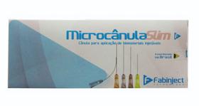 Microcânula Preenchimento Slim 25G 50Mm Caixa 10 Unid