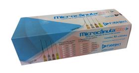 Microcânula Slim Fabinject 22g X 50mm Contém 10 Unidades