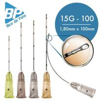Microcânula Subcisão Bico De Pato Acne/celulite 15gx100 Fabinject