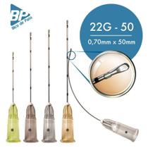 Microcânula Subcisão Bico De Pato Acne/celulite 22gx50 Fabinject