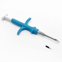 Microchip animal 2,12x12 mm kit com 100 un. com certificados Microchip animal 2,12x12 mm kit com 100 un. com certificados