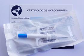 Microchip animal 2,12x12 mm kit com 30 un. com certificados - Animal ID