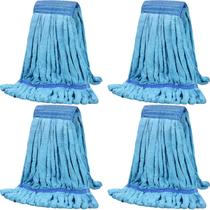 Microfibra comercial Mop Head Replacement Lallisa, 4 unidades