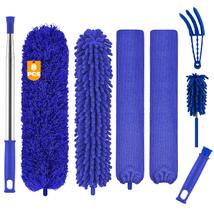 Microfibra Duster Buysenton 8 peças com poste telescópico de 2,54 m