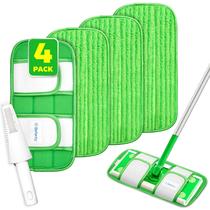 Microfibra reutilizável Mop Pads Befanty para Swiffer Sweeper x4