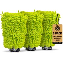 Microfibra Wash Mitt Chemical Guys Chenille Premium (pacote com 3) Microfibra Wash Mitt Chemical Guys Chenille Premium (pacote com 3)