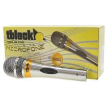 Microfone 600R 4,5 Metros Prata Tblack