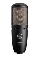 Microfone AKG Pro Audio Vocal Condensador XLR Preto