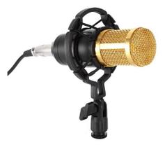 Microfone Andowl Bm-800 Condensador Unidirecional Preto/dou - OEM