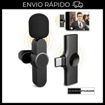 Microfone Android Microfone Sem Fio para Gravações com Qualidade Profissional-