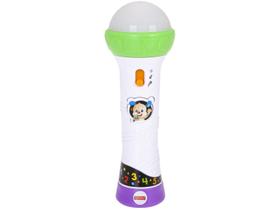 Microfone Aprender e Brincar Fisher Price FBR74 - Mattel Microfone Aprender e Brincar Fisher Price FBR74 - Mattel