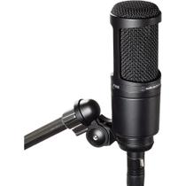 Microfone Audio-Technica AT2020 Condensador Cardioide cor preto Microfone Audio-Technica AT2020 Condensador Cardioide cor preto