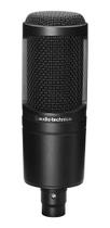 Microfone Audio-technica At2020 Condensador Cardioide Preto