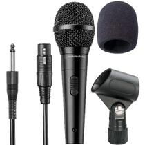 Microfone Audio-Technica Atr1300x Dinâmico Unidirecional + Espuma - AUDIO TECHNICA