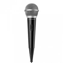 Microfone Audio Technica Unidirecional, Dinâmico para Vocal e Instrumento, P2, Preto - ATR1200x