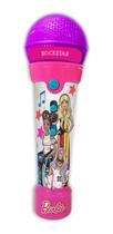Microfone Barbie Brinquedo Rockstar Mp3 Player Fun F00200