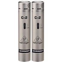 Microfone Behringer C-2 Condensador Para Estúdio 2 Unidades Microfone Behringer C-2 Condensador Para Estúdio 2 Unidades