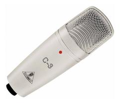 Microfone Behringer C-3 Condensador Cardióide Homologação: 6